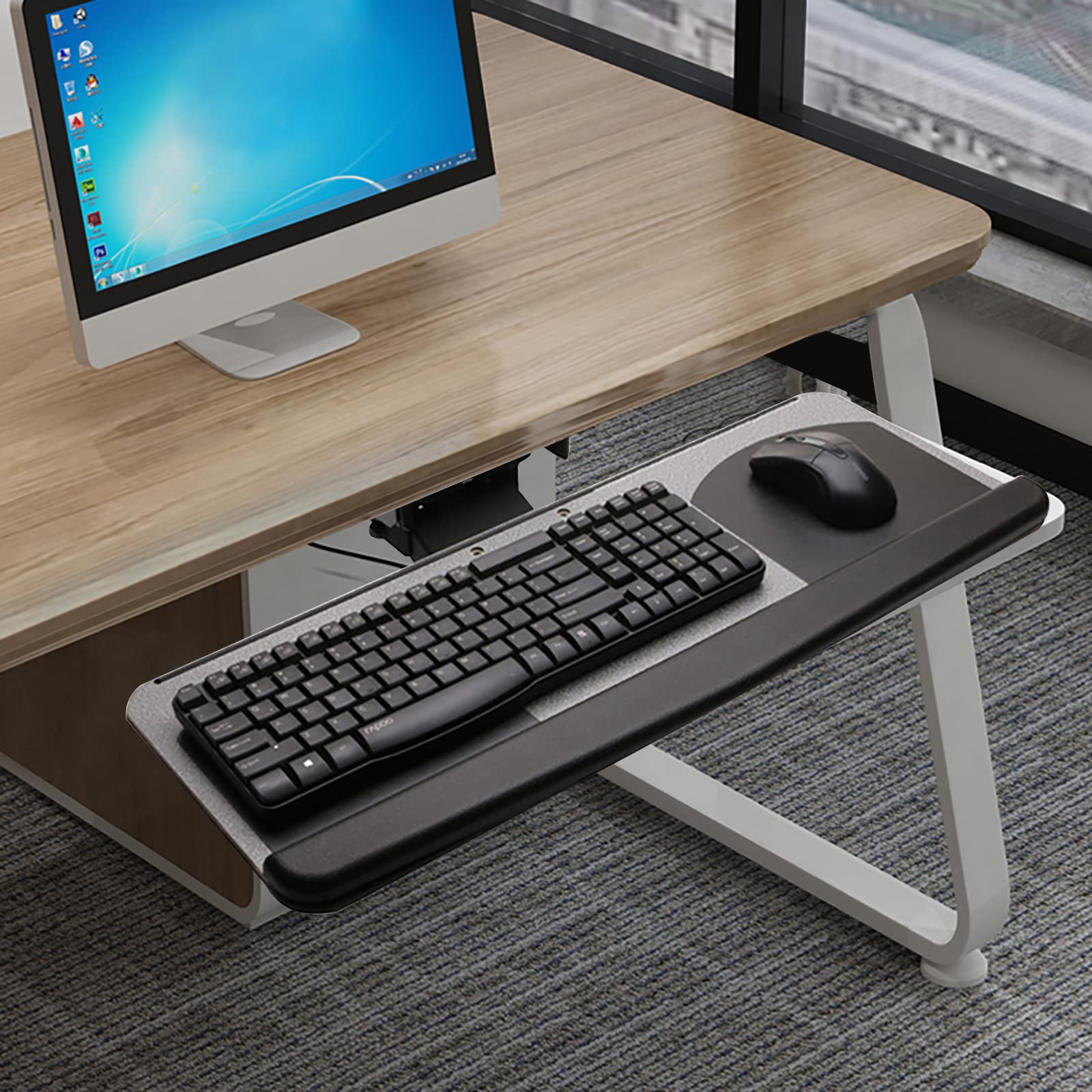 Support de clavier de bureau - Support ergonomique pour ordinateur portable