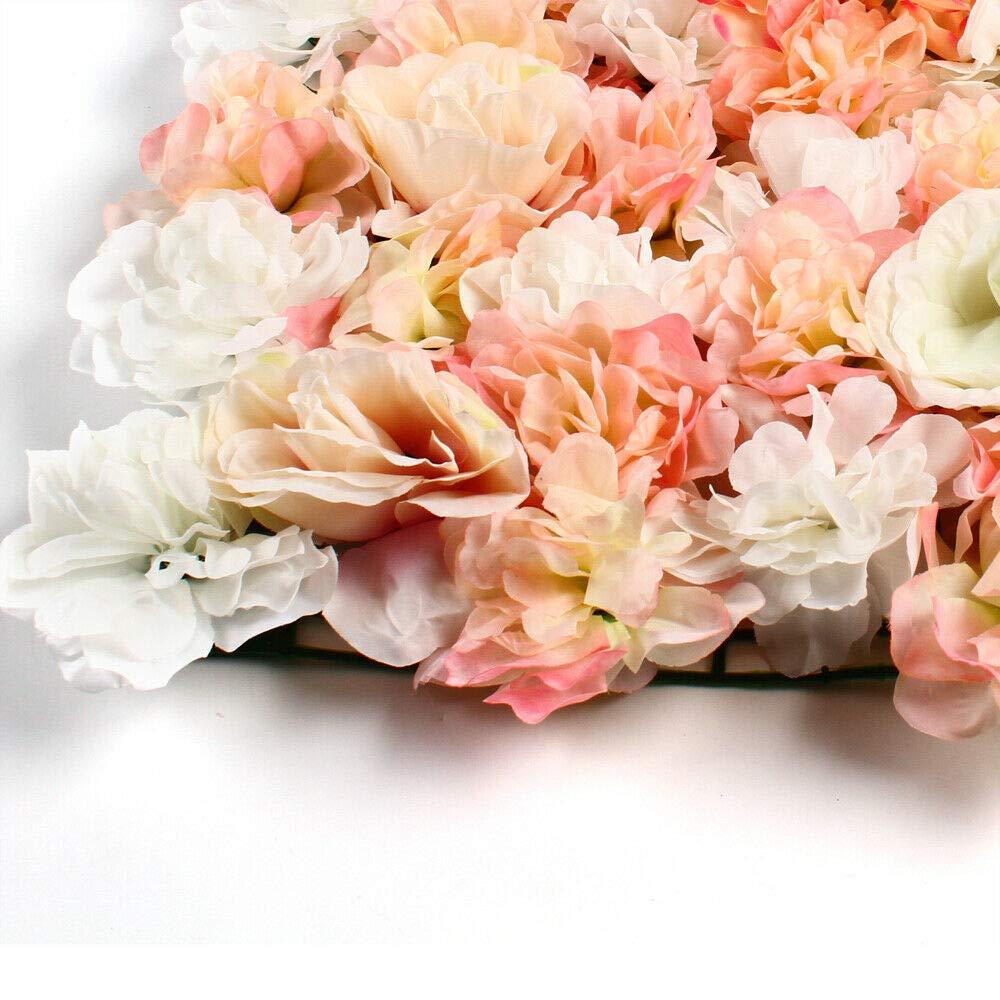 CNCEST Lot de 5 fleurs de météope romantiques pour mariage, événement, décoration, fleurs côtières, bouquet de fleurs murale