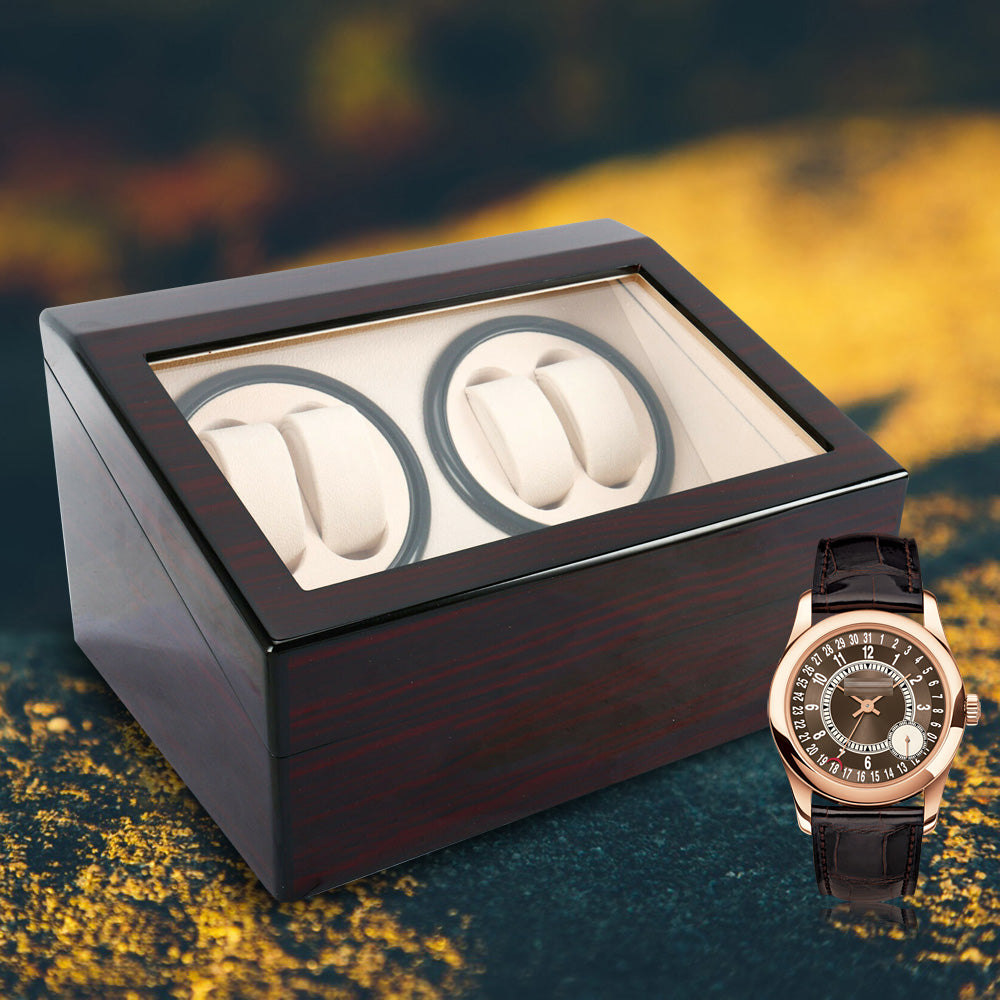 Tourne-montre automatique 4 + 6 montres Boîte en bois