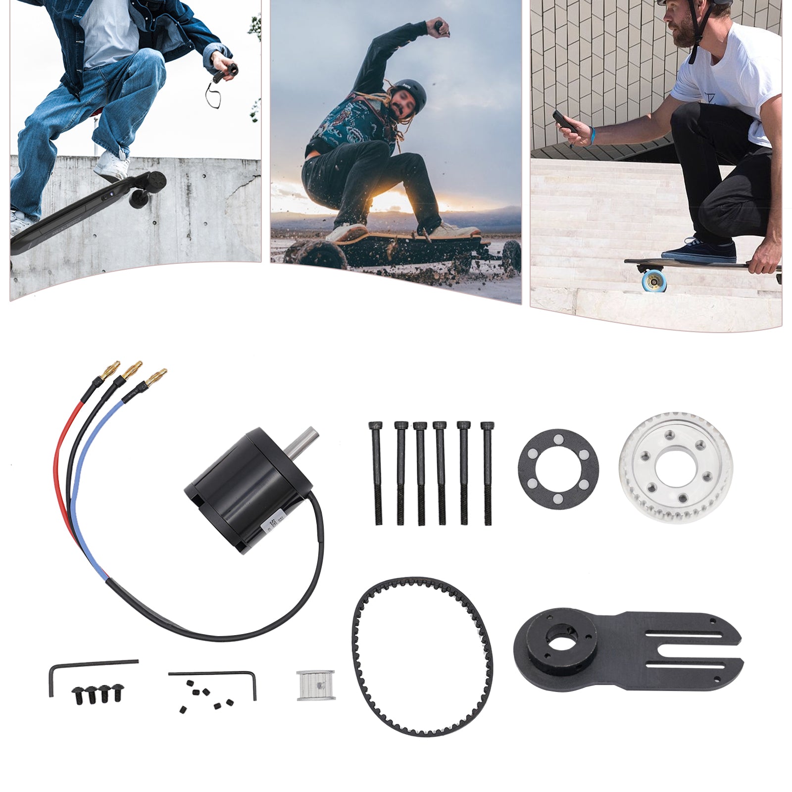 Kit de Support de moteur de skateboard et moteur 5065 