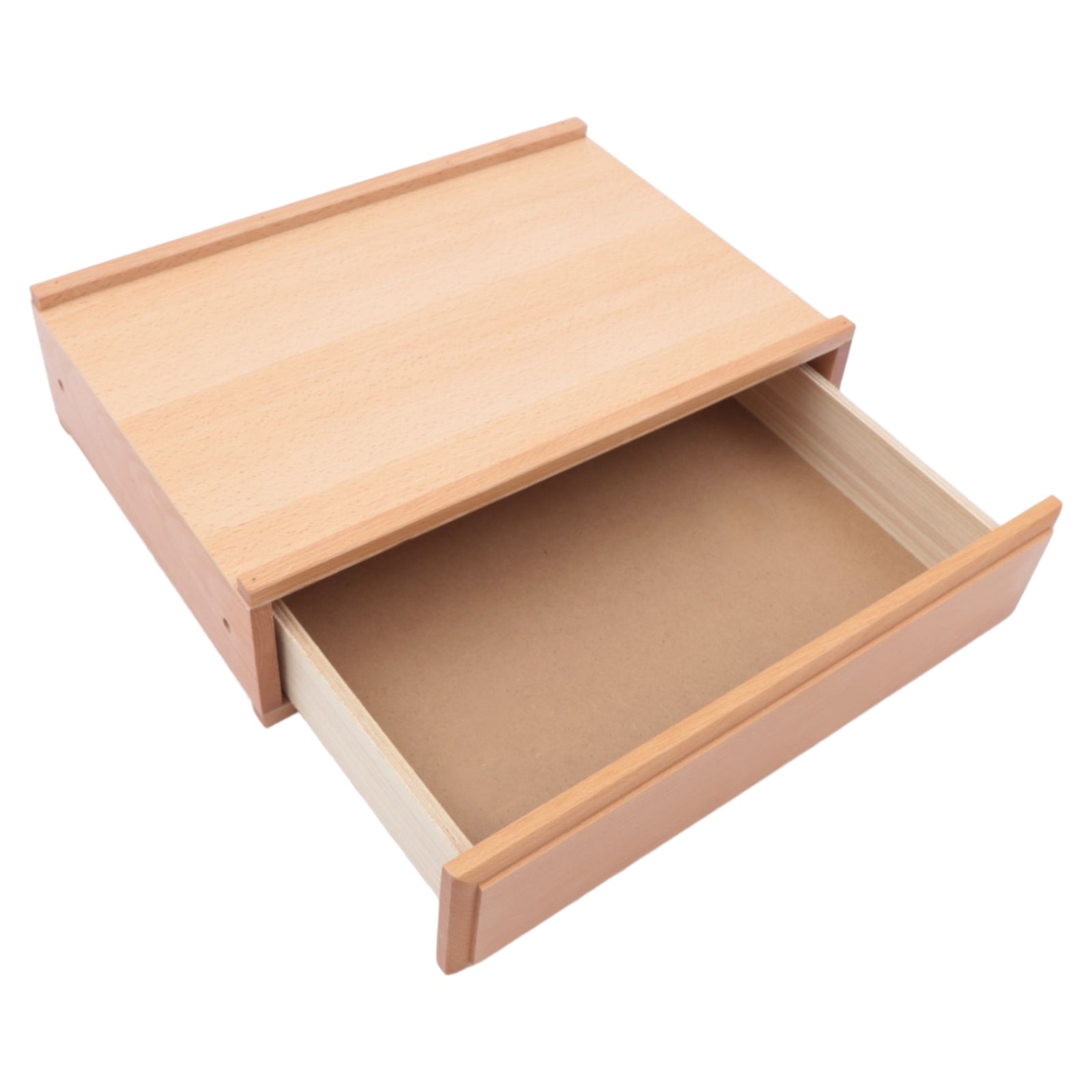 Chevalet de studio en bois en forme de H avec boîte