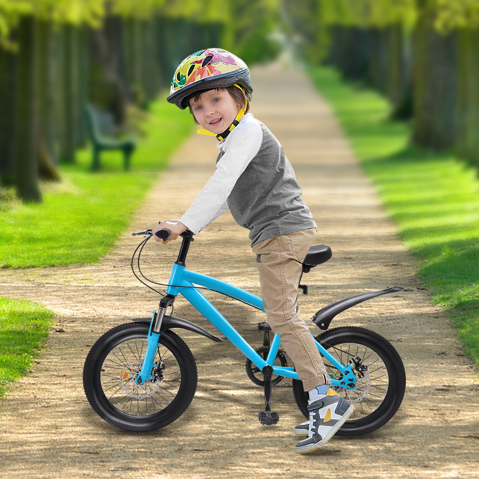 Vélo de montagne pour enfant de 18 pouces