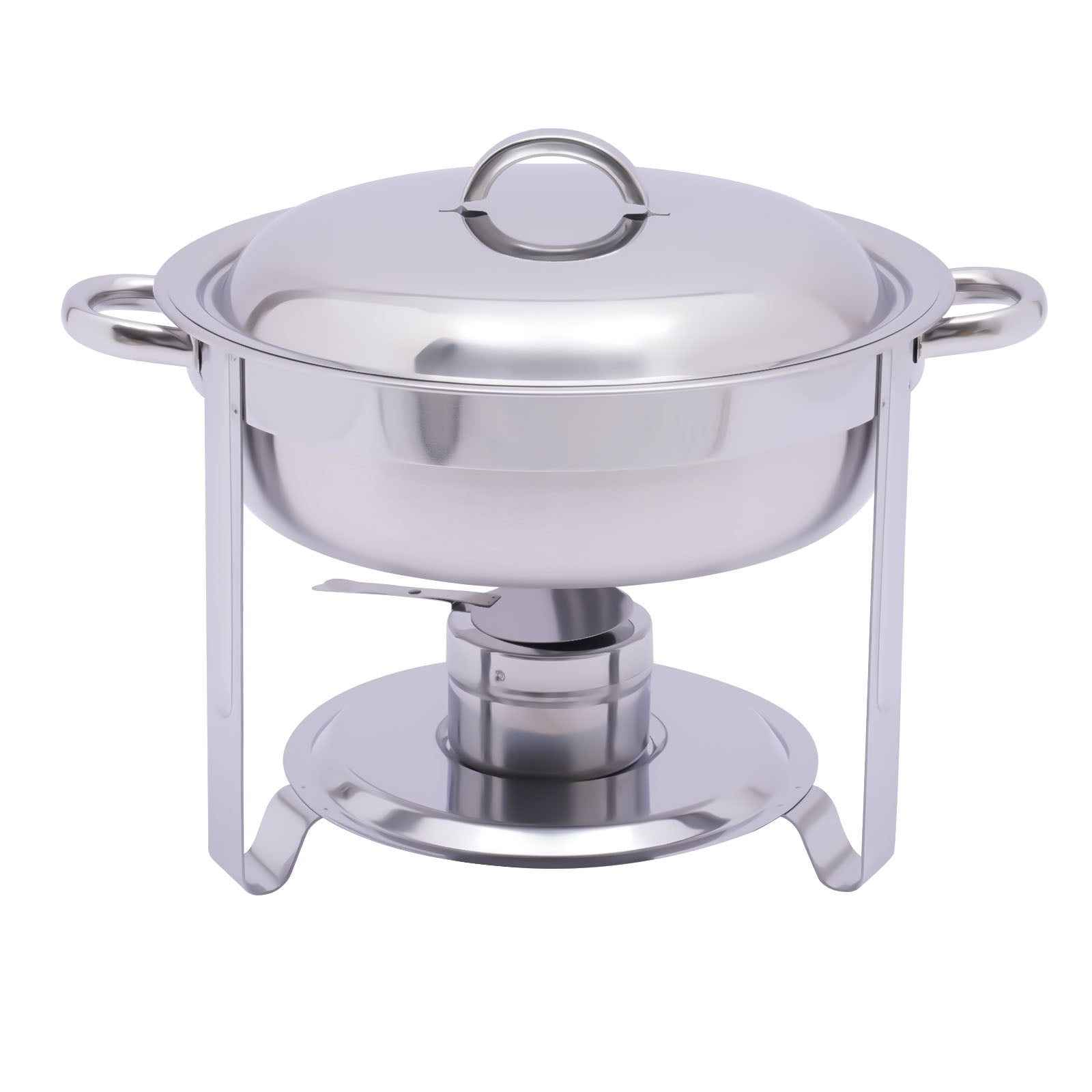 Chafing Dish Chafer rond en acier inoxydable