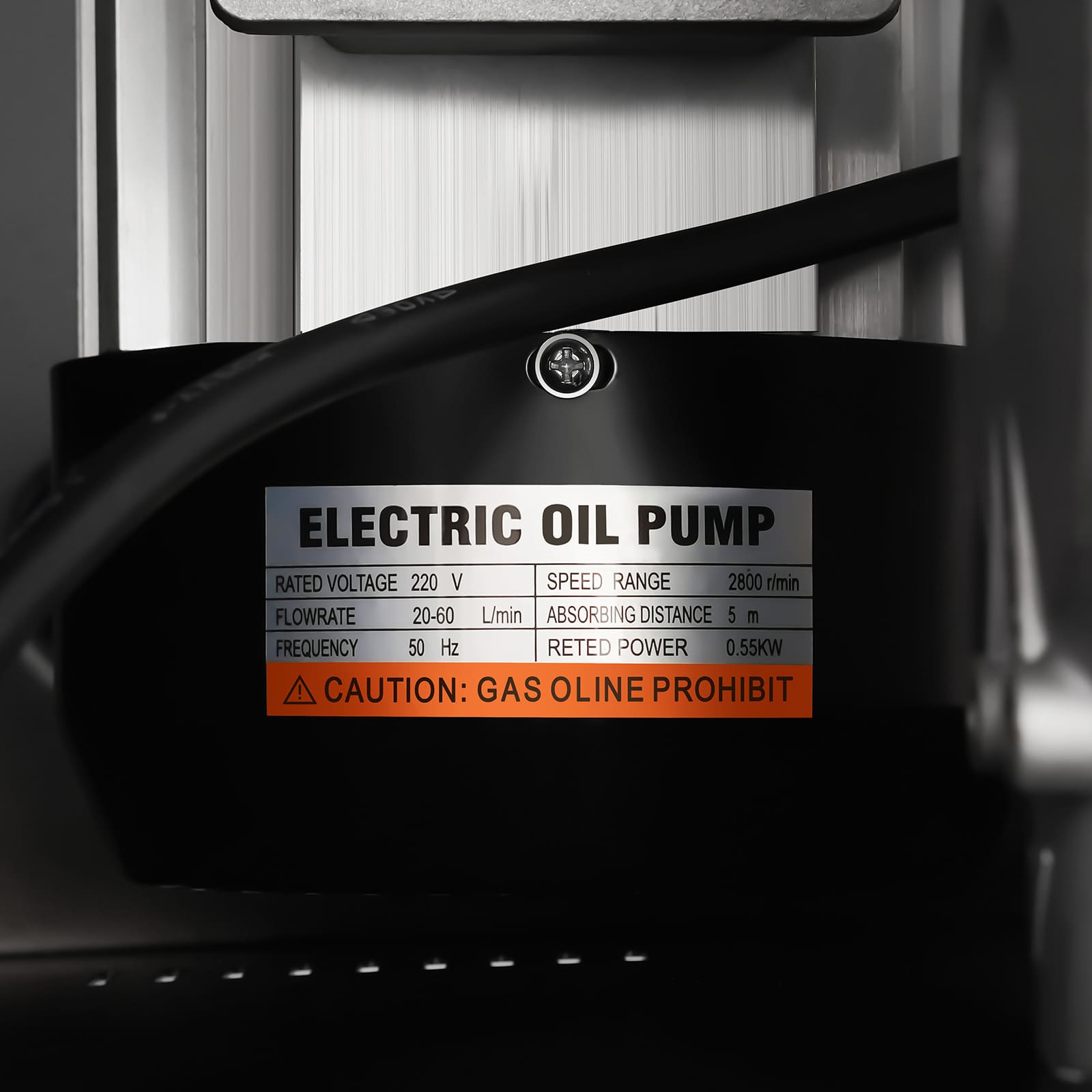 Pompe à diesel auto-amorçante 550 W