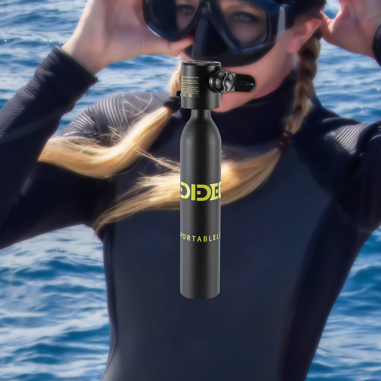 Mini bouteille de plongée pour plongeurs débutants