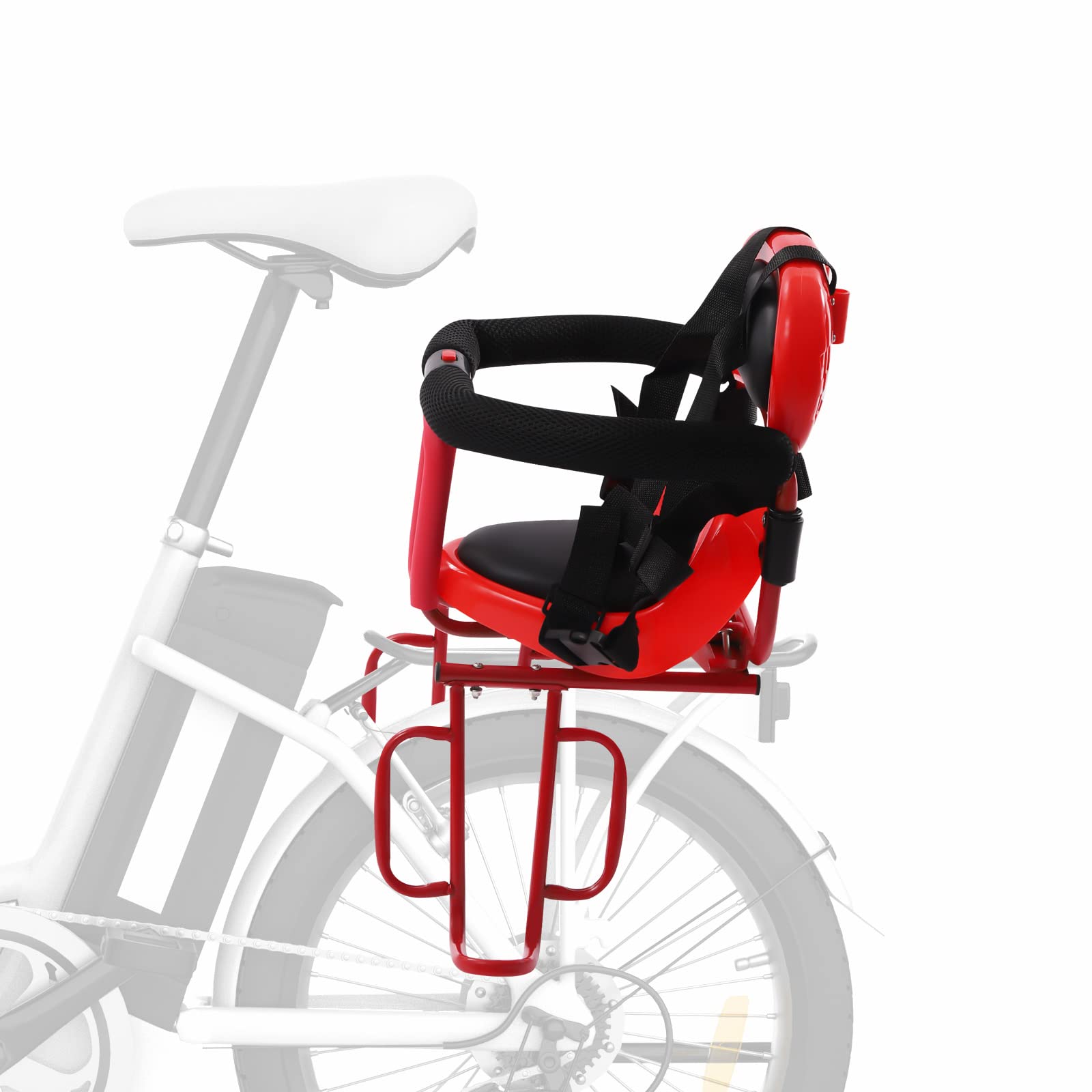 Siège arrière vélo pour Enfants jusqu'à 6 Ans