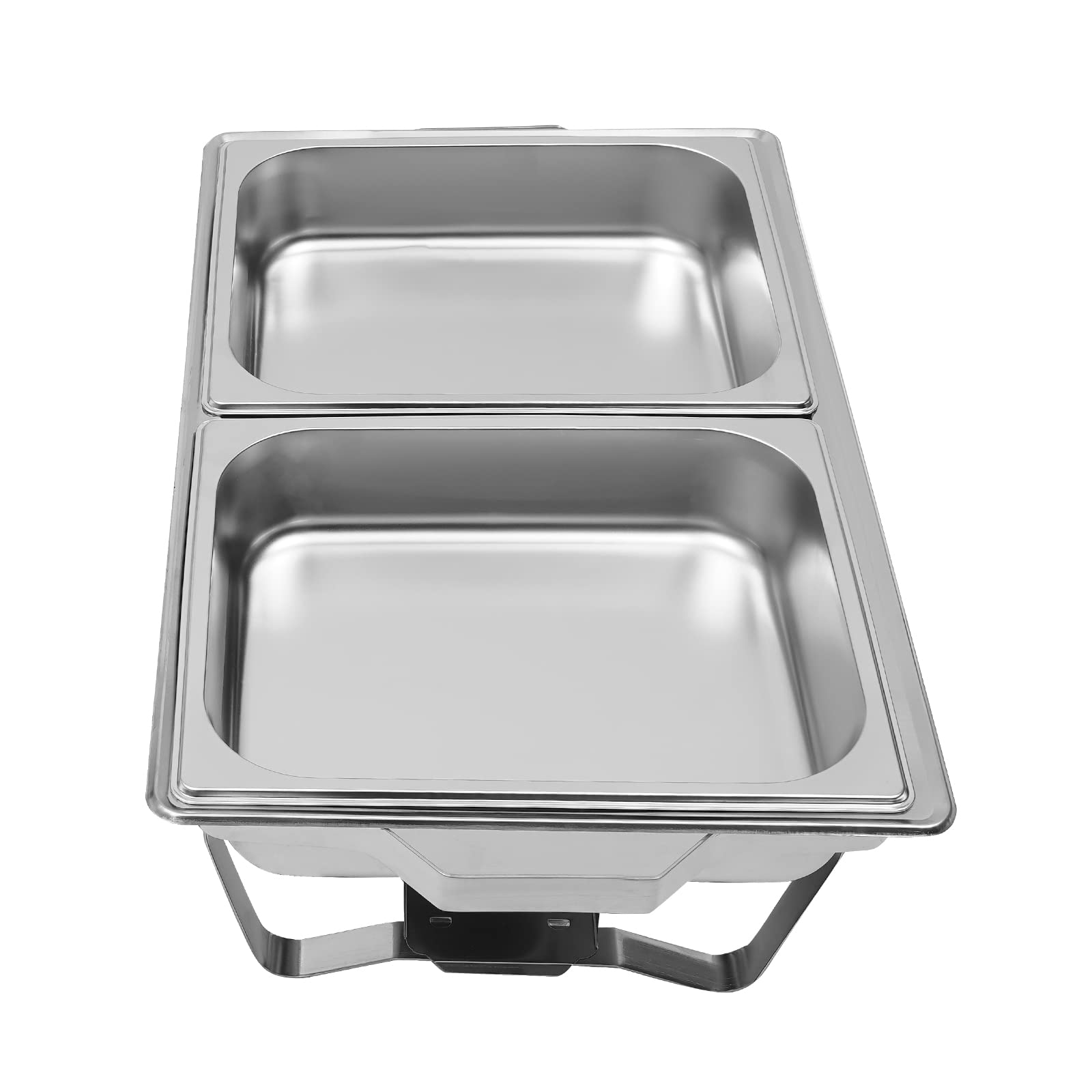 Chafing-Dish Chauffe-plats rectangulaire en acier inoxydable 8,5 l