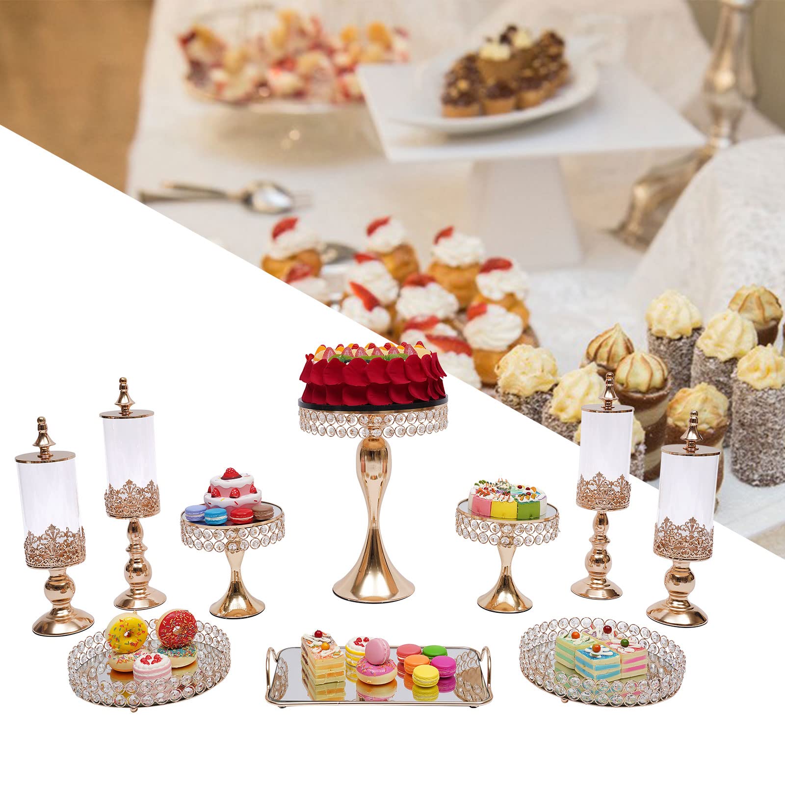  Non seulement les fruits, les gâteaux et les desserts sont exposés, mais aussi une décoration élégante pour votre maison.