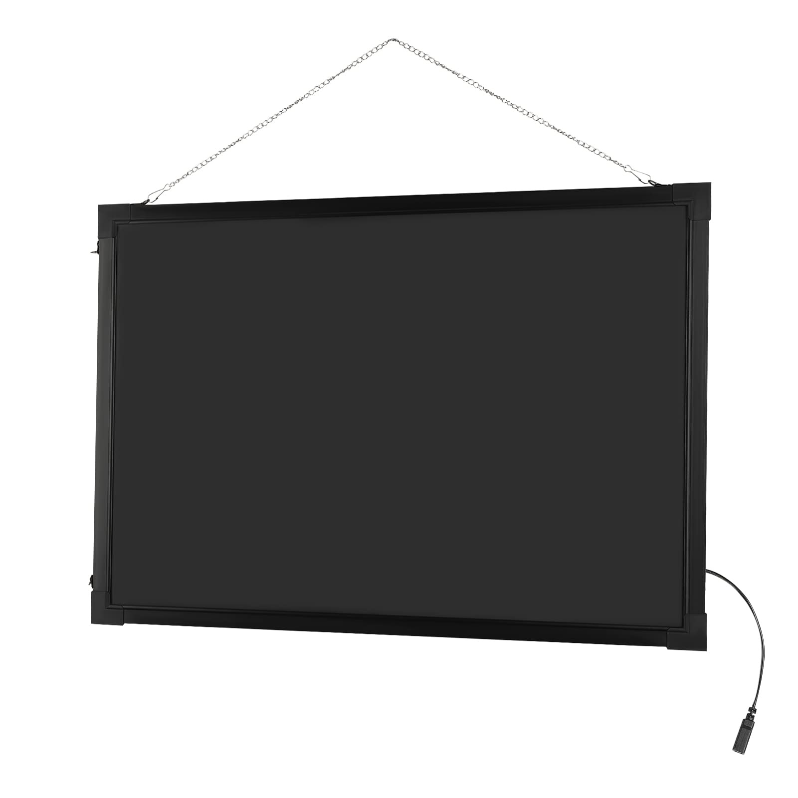 Panneau publicitaire lumineux DIY - 50 cm x 70 cm - Avec télécommande