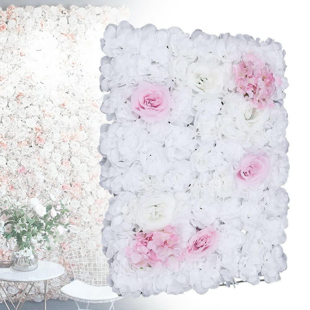 Mur de fleurs artificiels