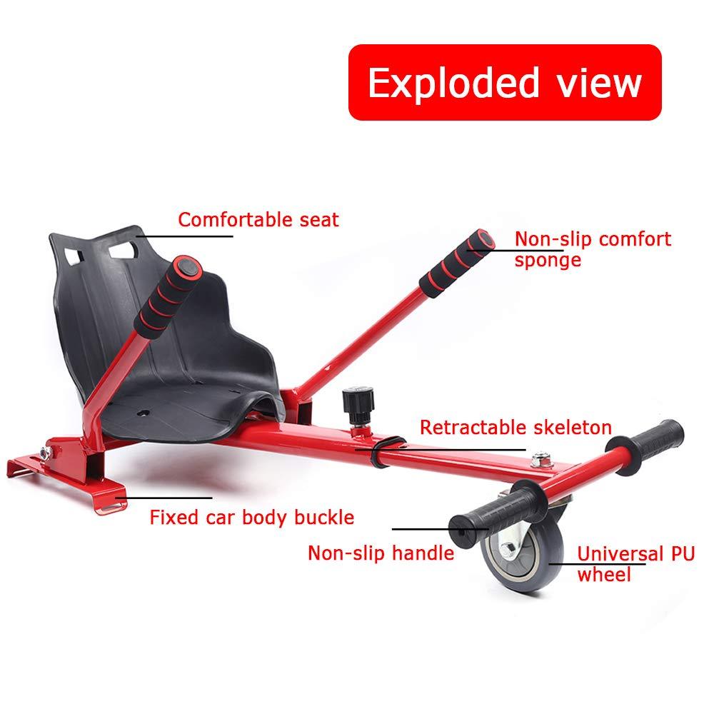 16.8V/2AH kart frame, two-wheeled kart air-cushion vehicle, suitable for electric scooters, adult balance scooter, kart seat specifications