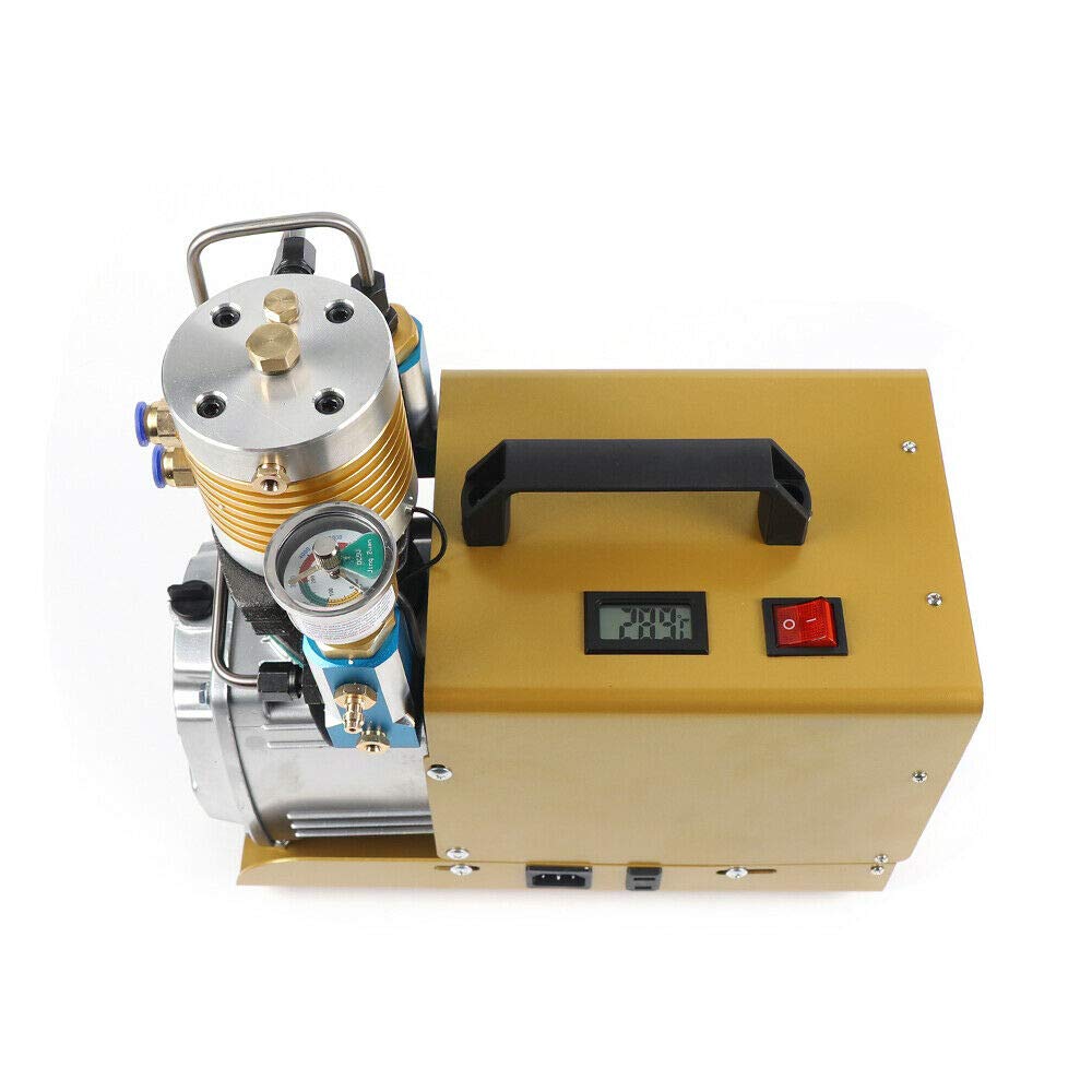 Pompe à air haute pression 1800 W avec séparateur d'huile et d'eau externe 0-30 MPa
