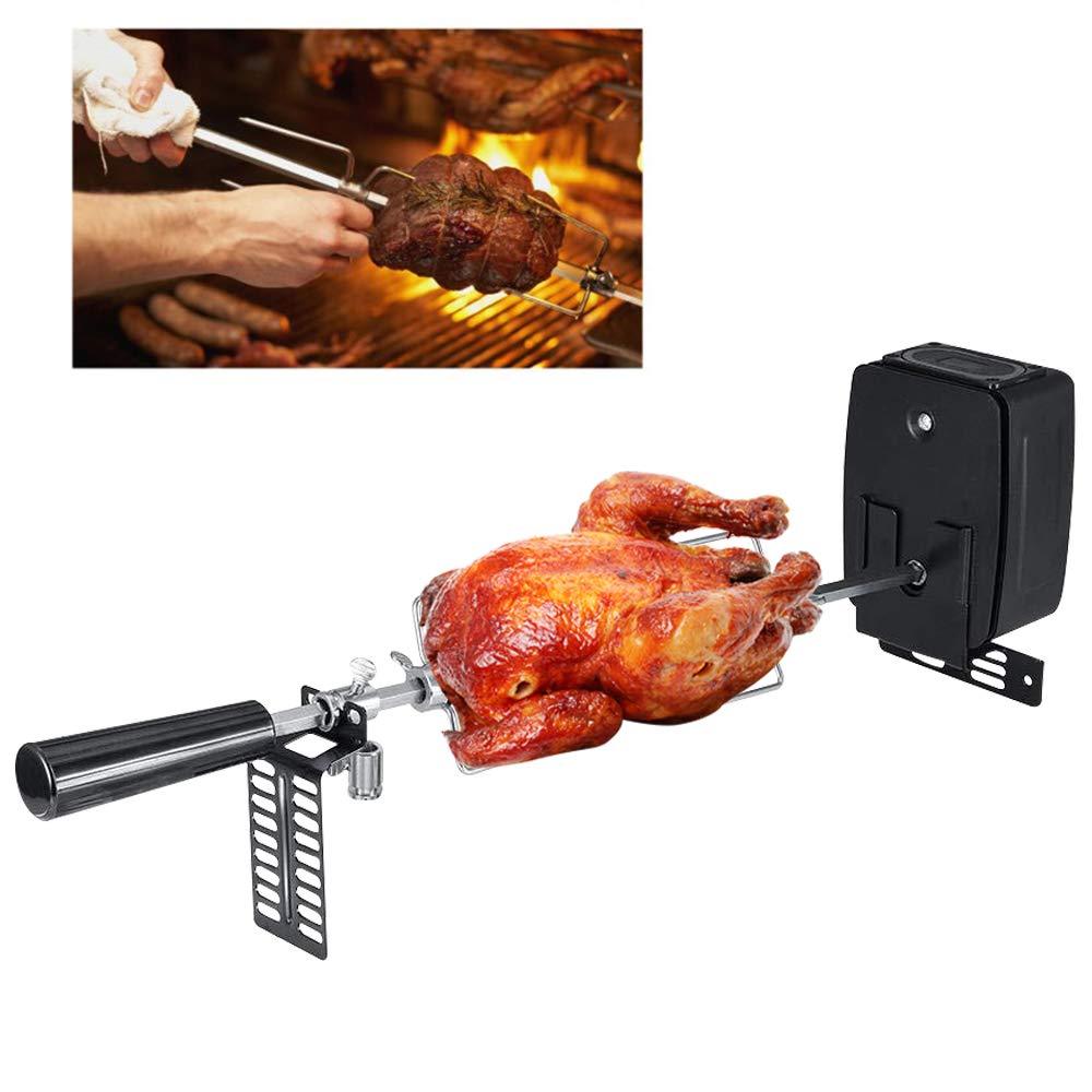 Grill Rotisserie Kit with Electric Motor 