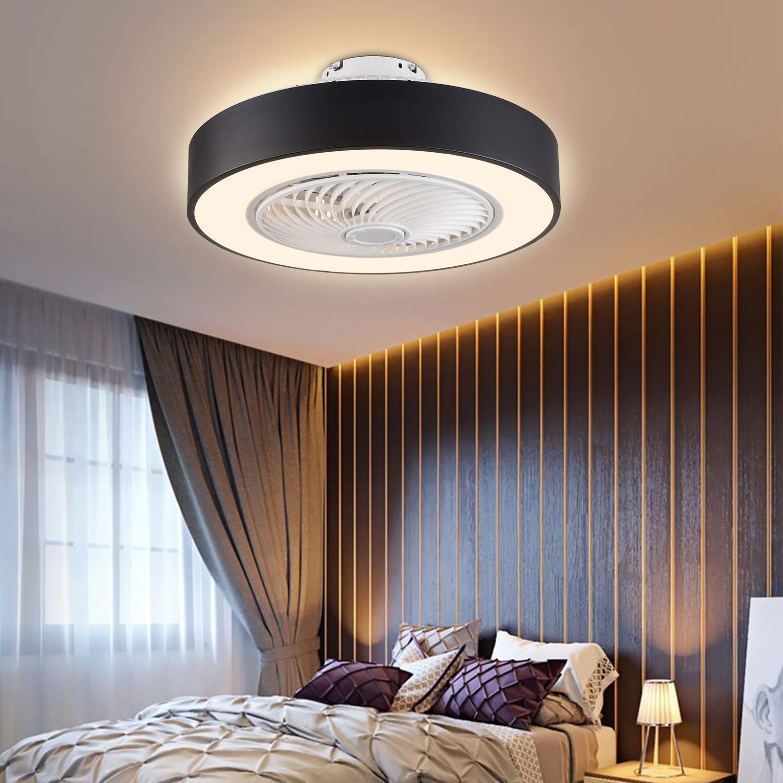 Ventilateur de plafond à LED
