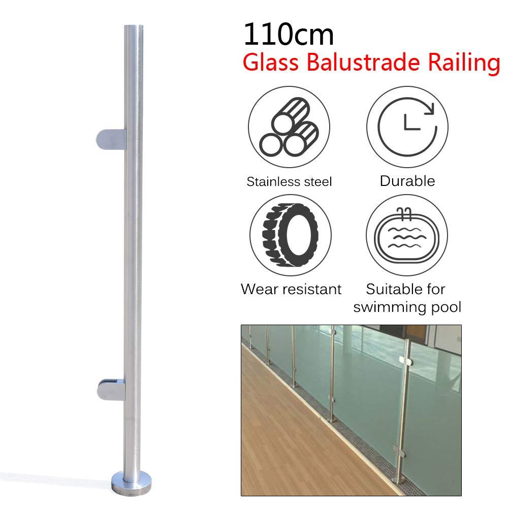 110CM High Glass Balustrade Railing Post
