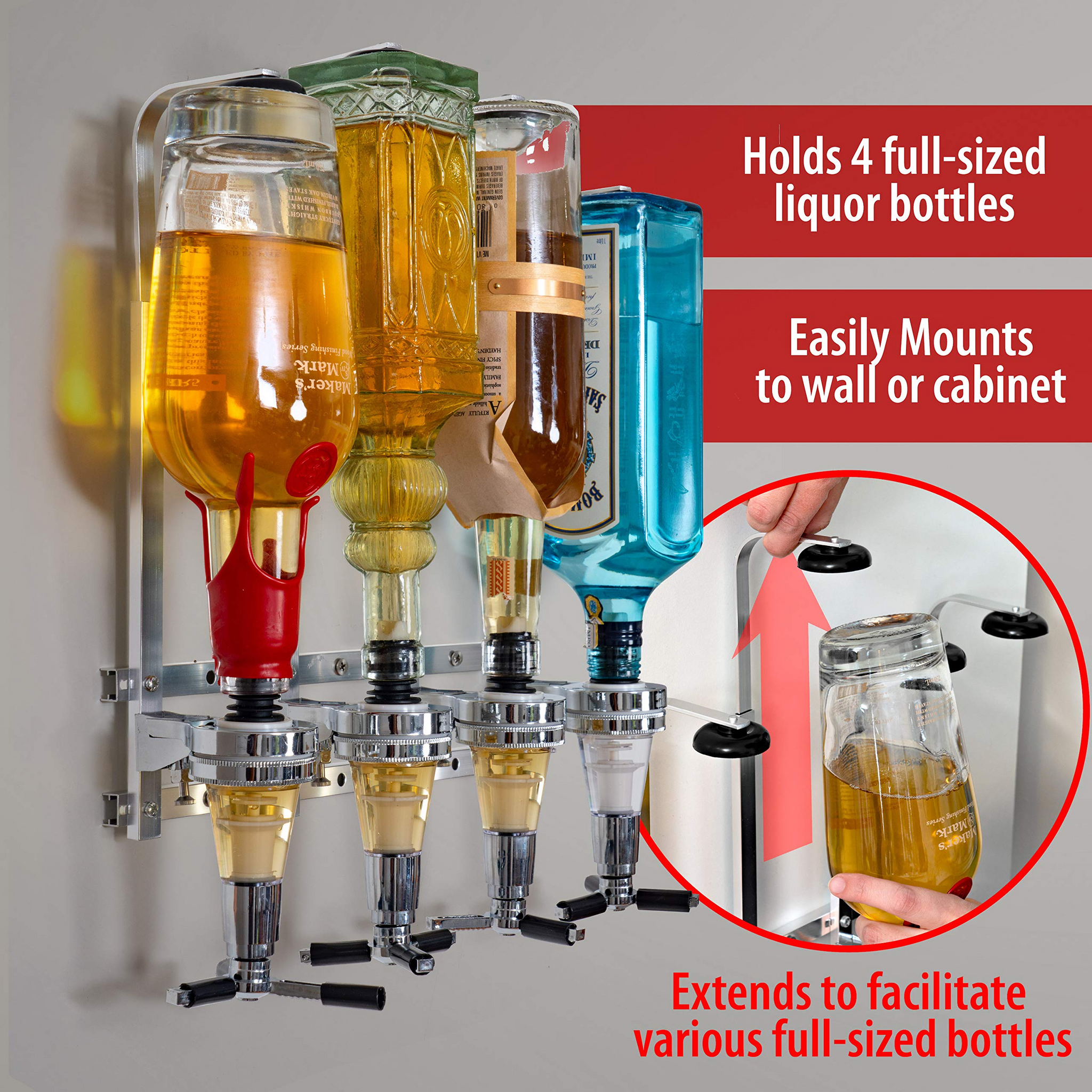 Liquor Dispenser - efficient design