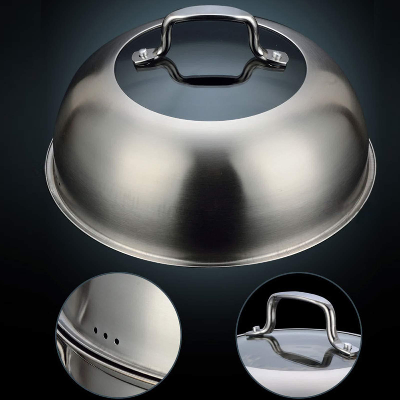 Cuiseur vapeur - 3 animaux - En acier inoxydable - Avec couvercle en verre - Multifonction - Pour plaques à induction, cuisinière électrique