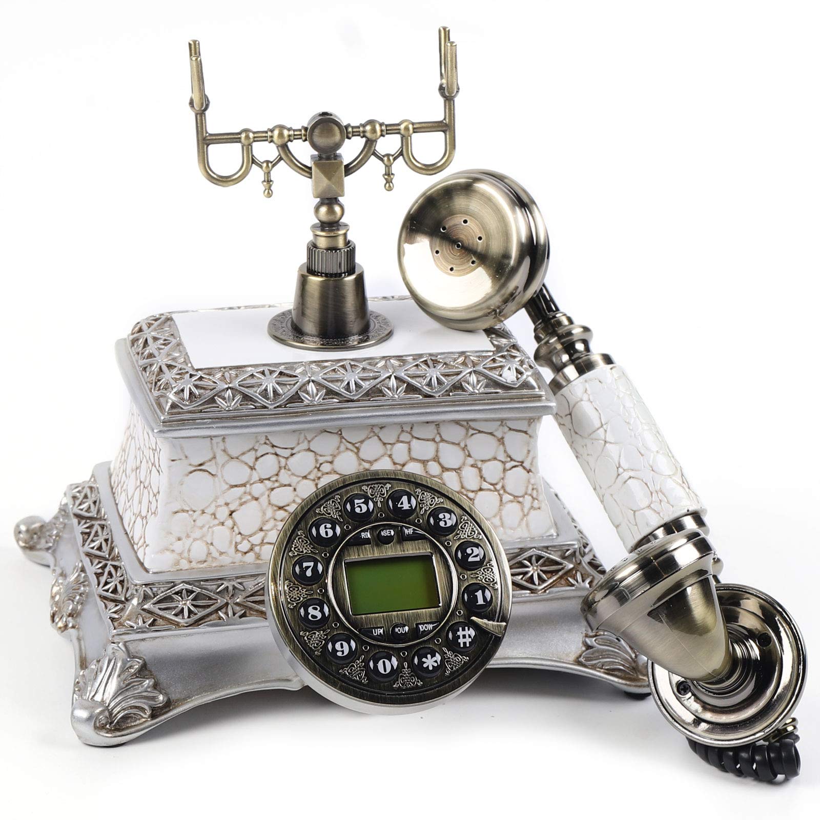 Téléphones fixes rétro antiques 