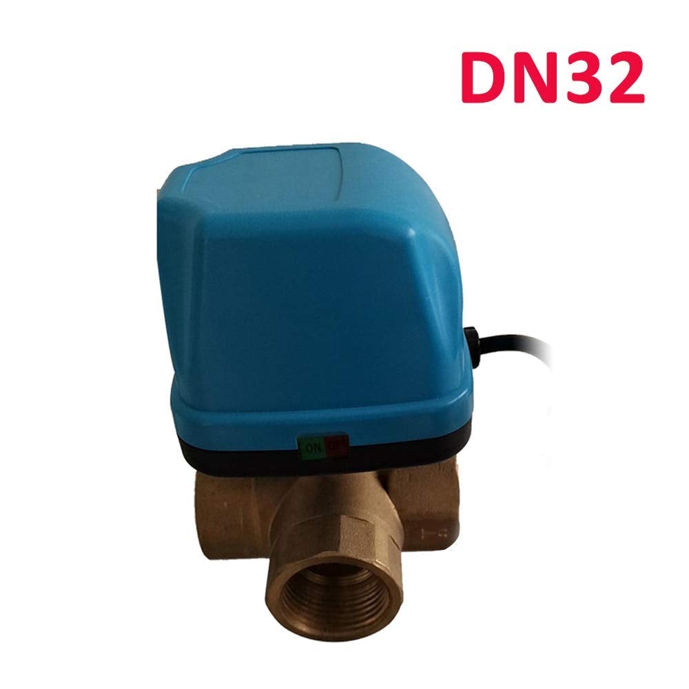 DN32 de robinet à tournant sphérique électrique