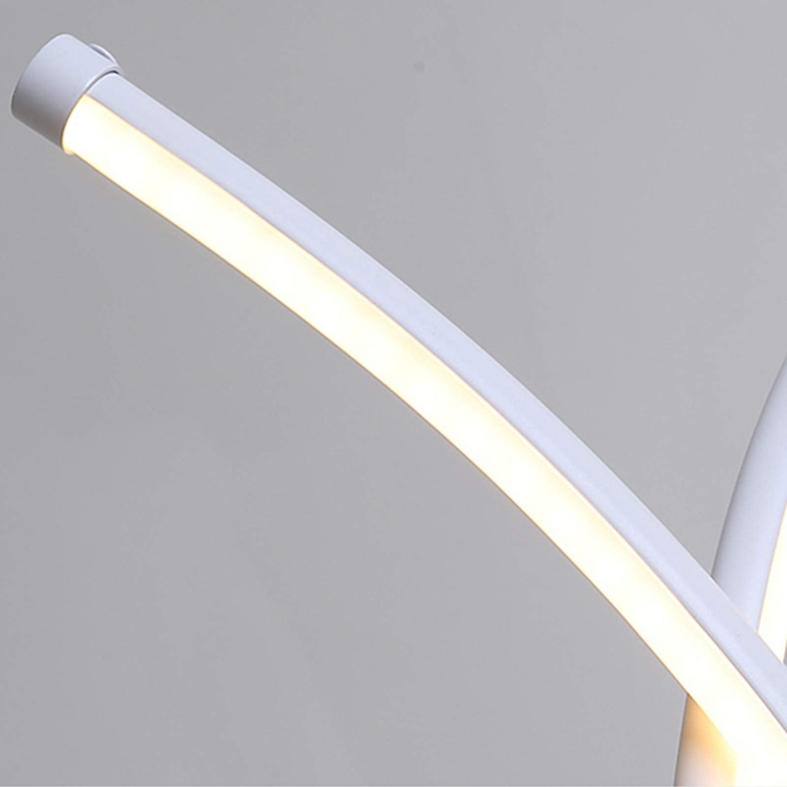 Lampadaire LED 220 V 30 W à intensité variable, 1,35 m, lampadaire au design élégant pour chambre à coucher, lampe de lecture