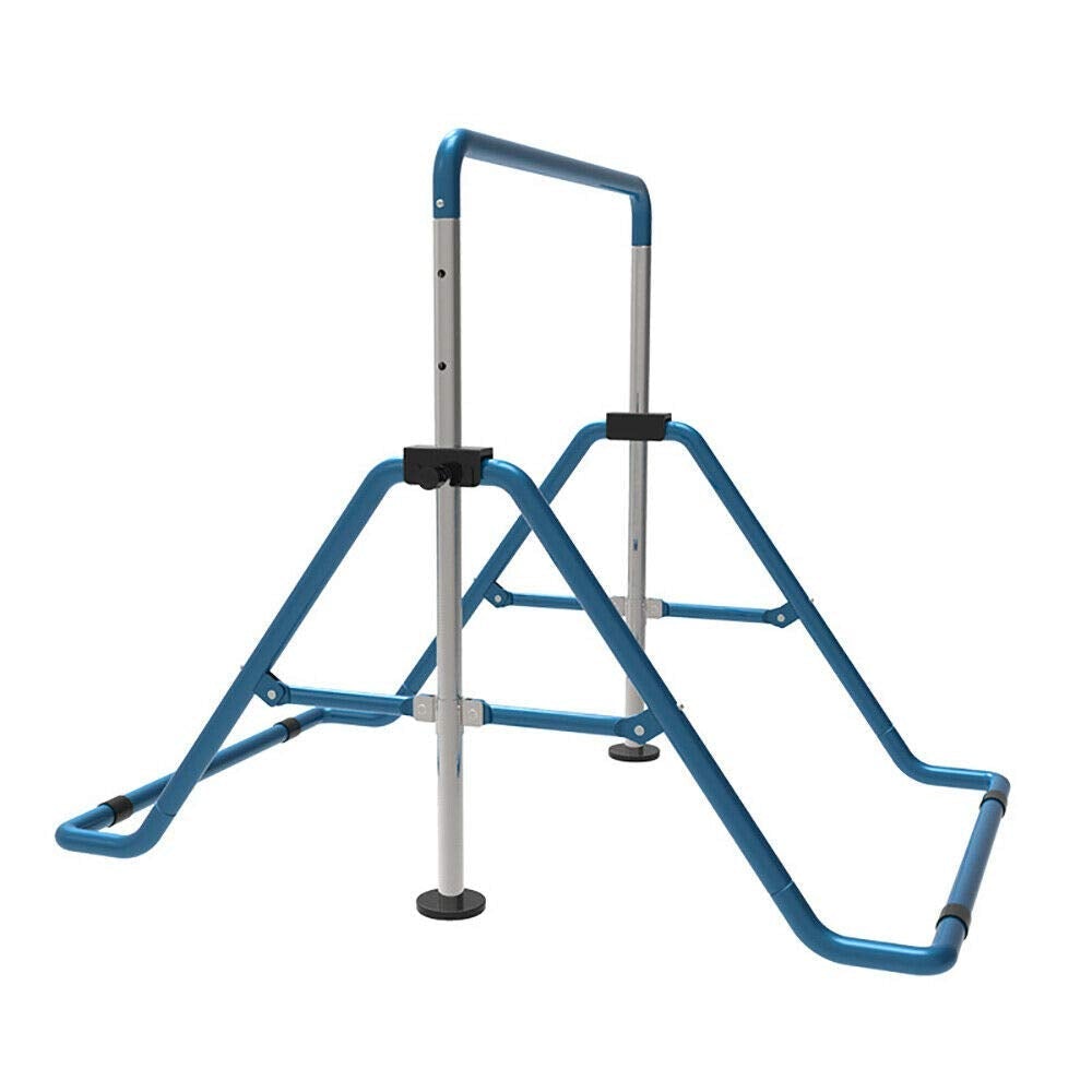 Barre de gymnastique pour enfants avec hauteur réglable et barre horiz