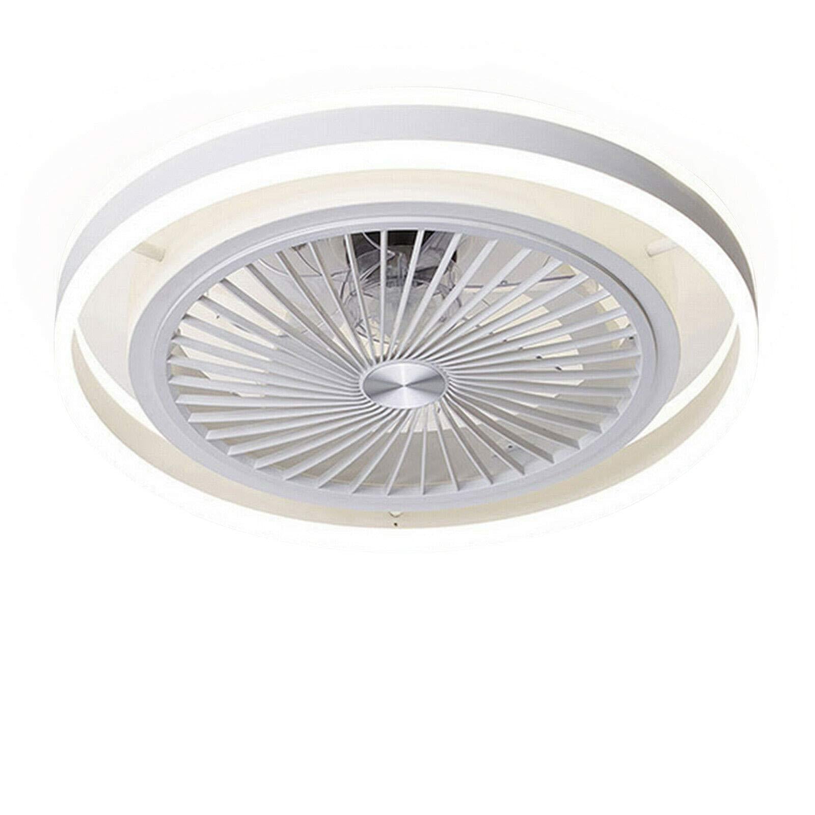 CNCEST Lampe de plafond à 3 couleurs changeantes avec télécommande Blanc (220 V) 36 W