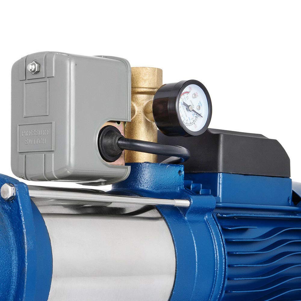 Pompe à eau de jardin 2200 W 4000l/H - Hauteur de refoulement maximale - Outil de brassage