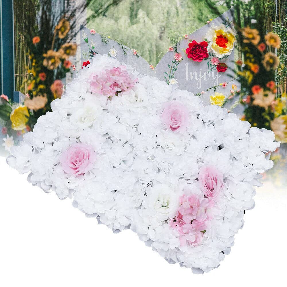 Mur de fleurs artificiels- Décoration de mariage 