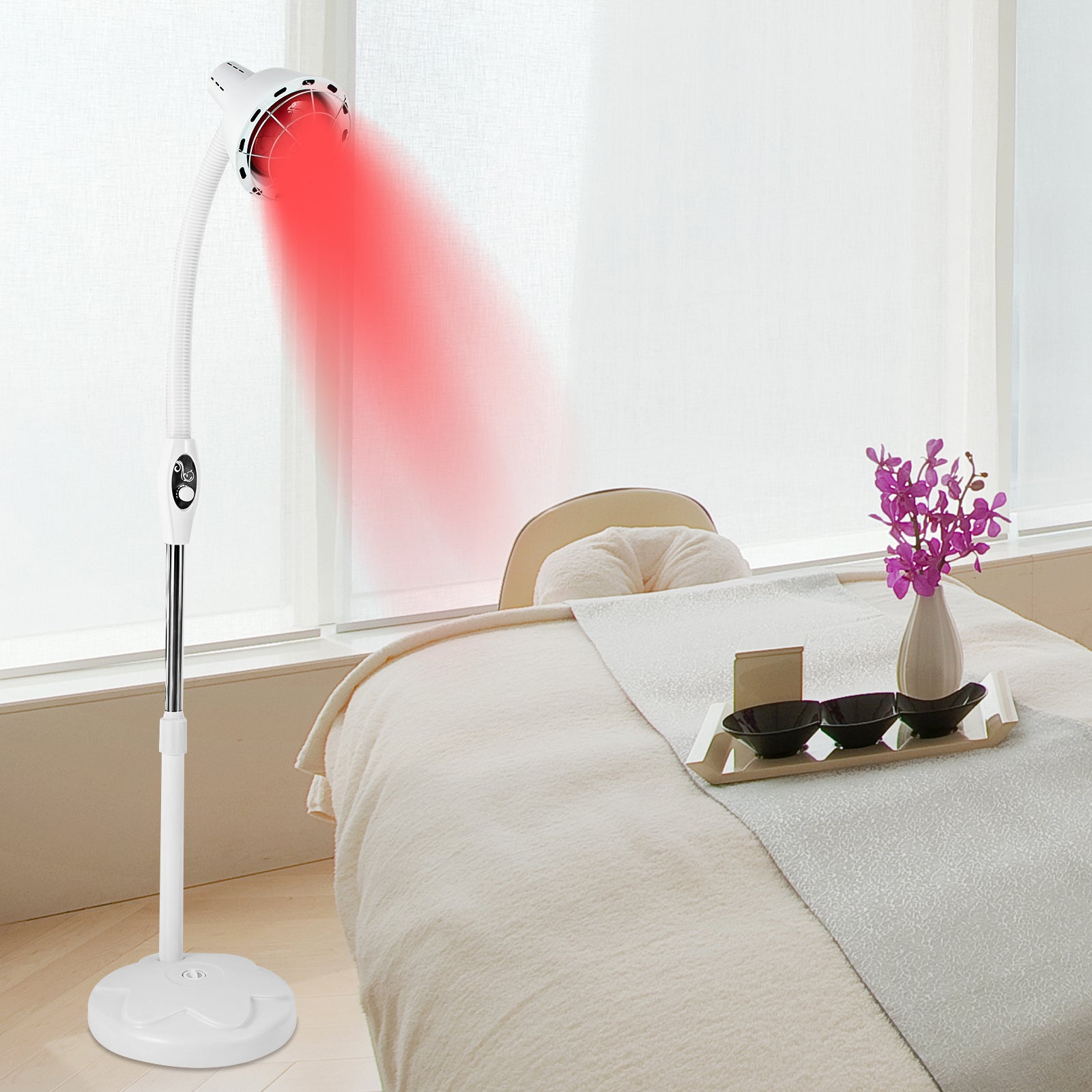 Lampe chauffante infrarouge puissante pour soulager les douleurs