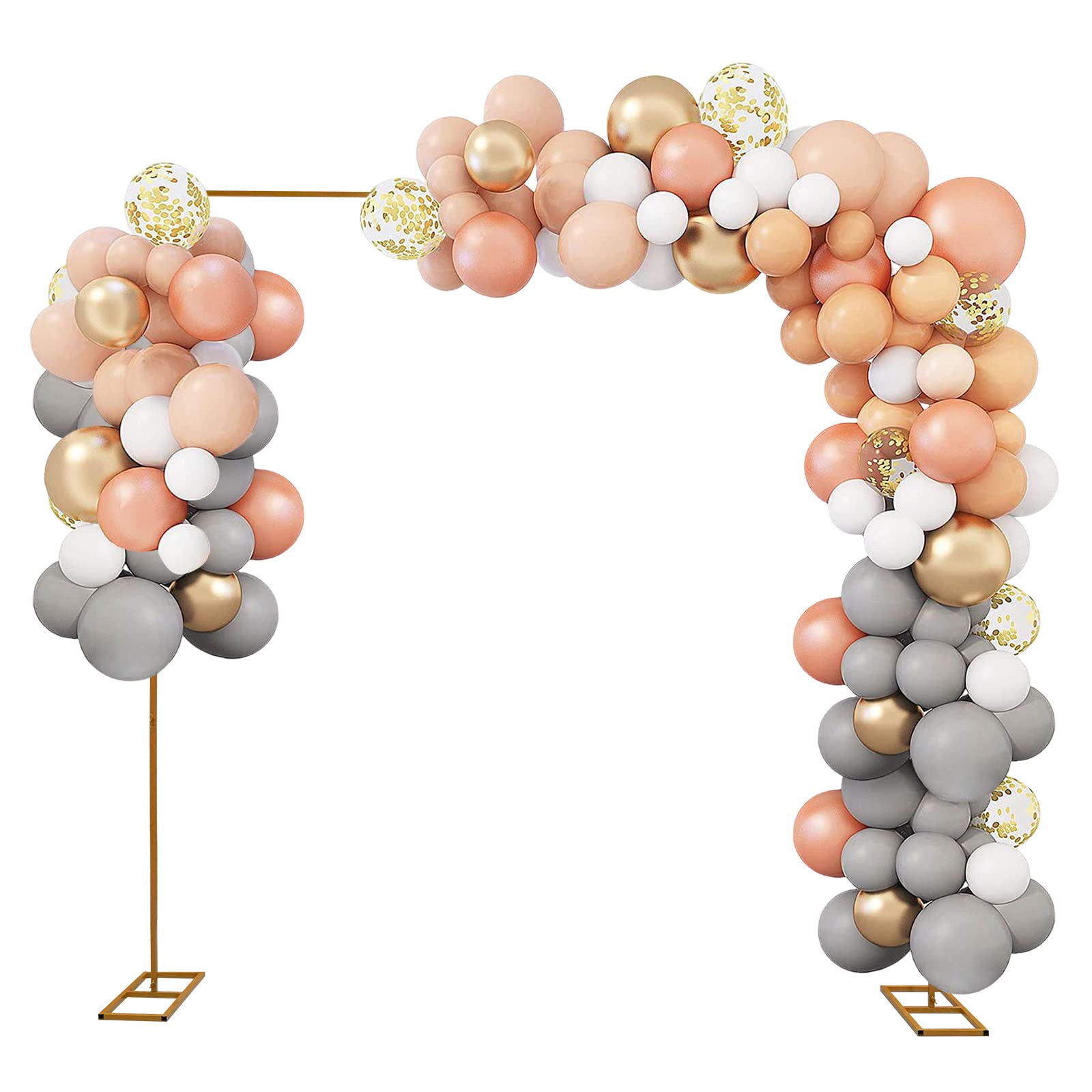 Arche de Mariage en Fer UNHO - 300x300cm - Décoration avec Fleurs ou  Ballons - Cdiscount Jardin