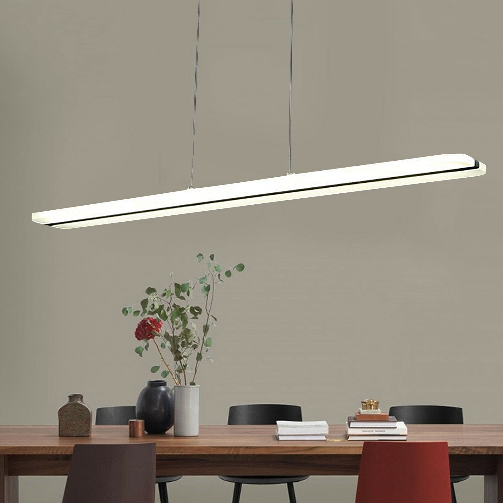 32 W LED Infinite Dimming Lampe suspendue en acrylique