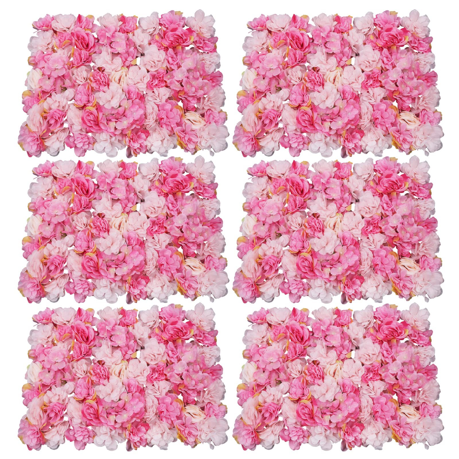 murs de fleurs artificielles