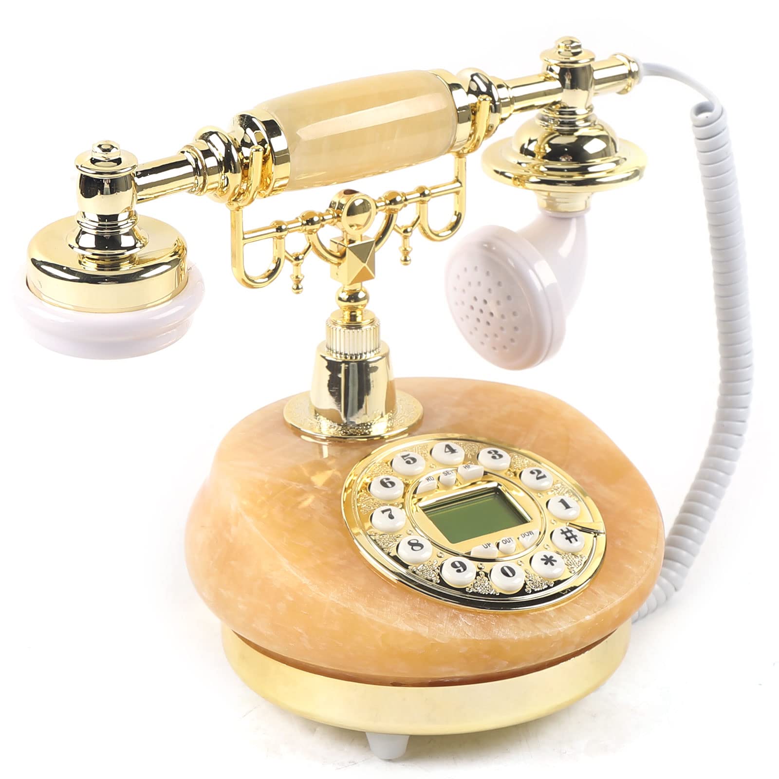 Téléphone fixe vintage Jade rétro style européen