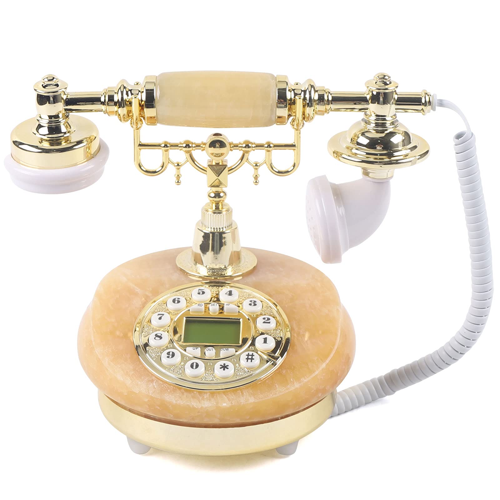 Téléphone fixe vintage Jade rétro style européen