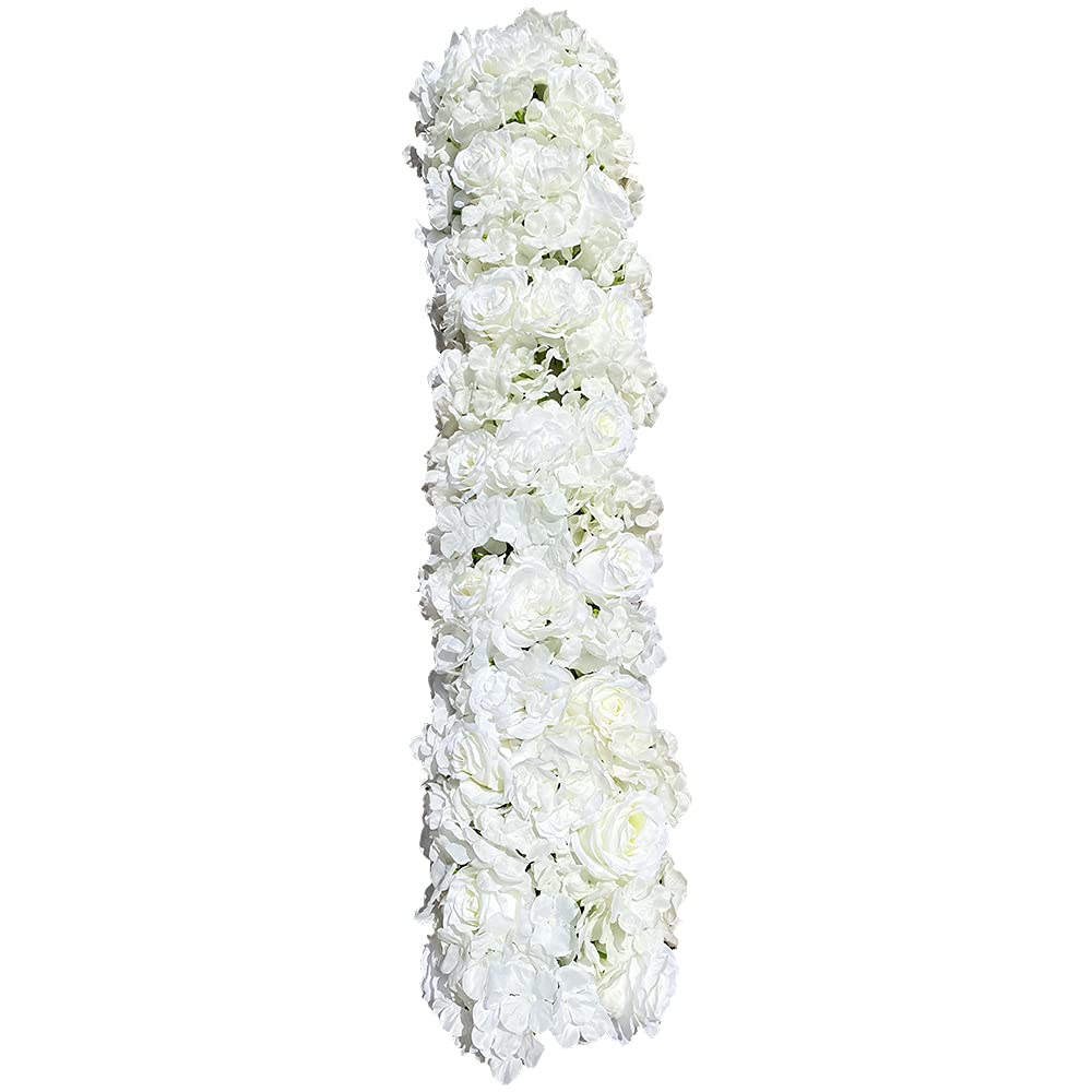Fleurs en soie blanches
