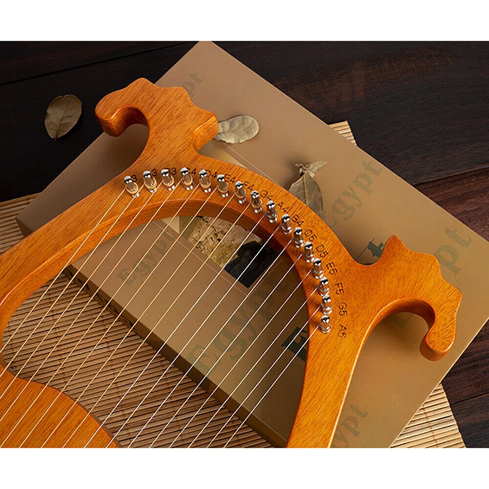 Harfe, Die Holz Leier 16 Cordes avec clé d'accordage pour débutants