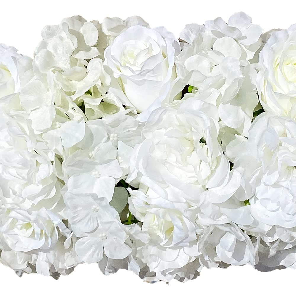 Fleurs en soie blanches